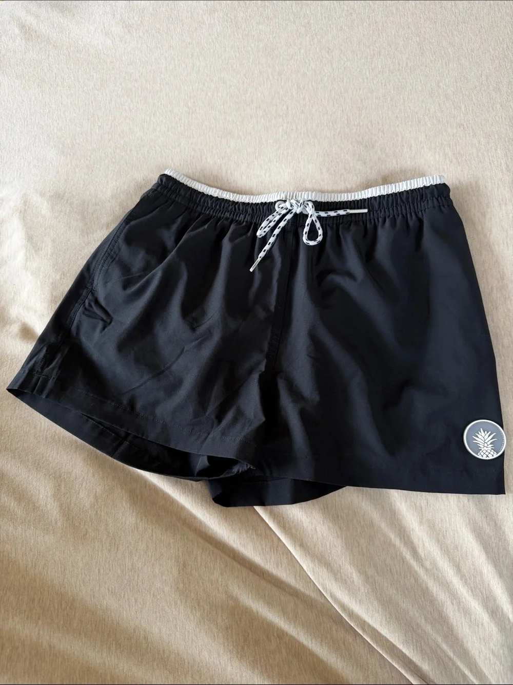 Chubbies 5.5” Black Swim Shorts Trunks Medium